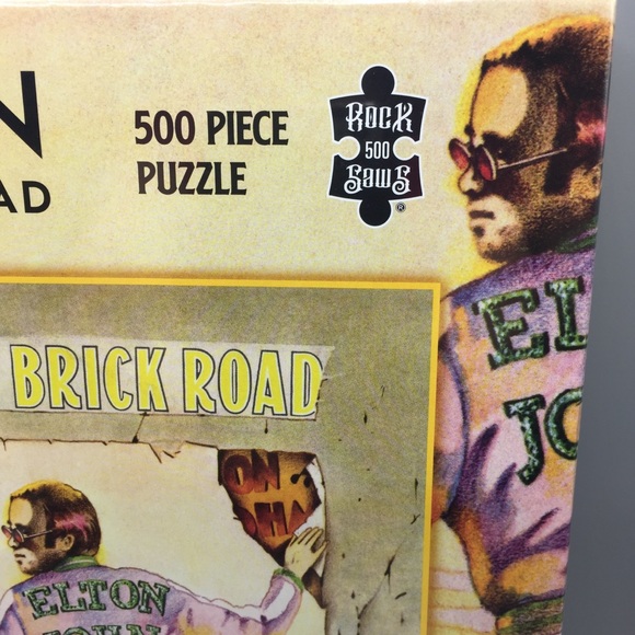 Elton John Goodbye Yellow Brick Road Puzzle - Picture 3 of 4